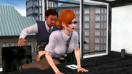 Qwert use 1: office. (3D SexVilla 2)